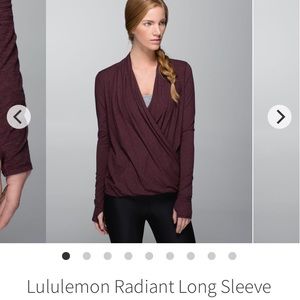 🤠BOGO 50%🤠 Lululemon Radiant Long Sleeve
